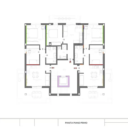 Newly Build, Amazing Design, 2br Vacation Azulis#6, Terrace, Lift, P Apartment Olbia